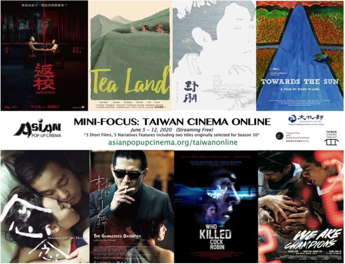 Stream Taiwan films, shorts from Asian Pop-Up Cinema for free