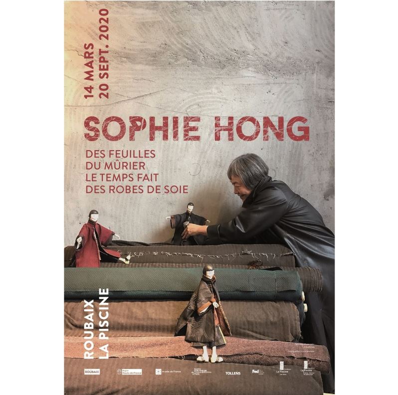 « Des feuilles du mûrier, le temps fait des robes de soie » Exposition Sophie Hong