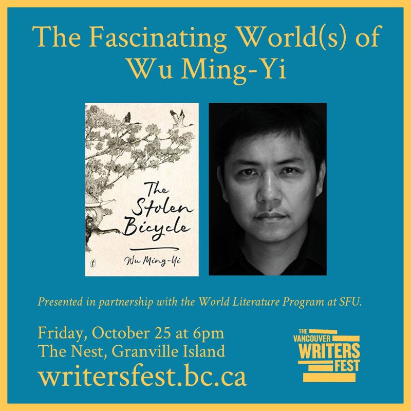 Novelist, translator share life stories at Vancouver Writers Fest