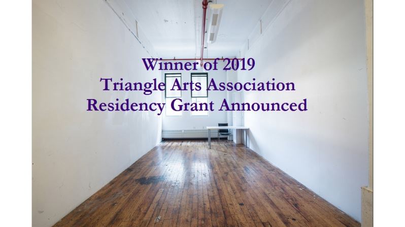 Taipei Cultural Center Announces Winner of 2019 Triangle Arts Association Residency Grant