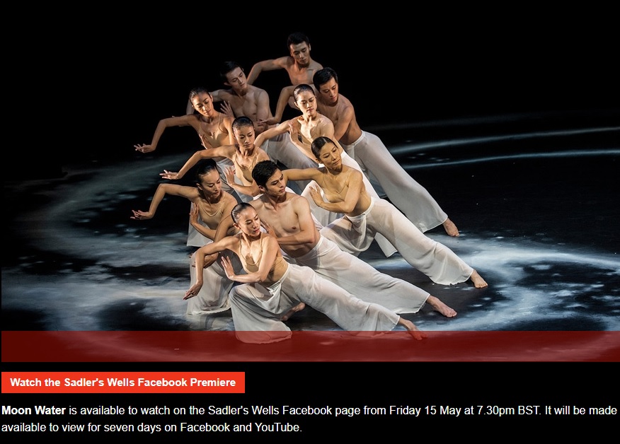 Cloud Gate to join the digital stage of Sadler’s Wells on May 15